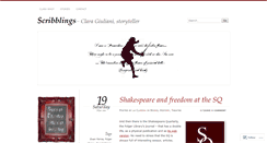 Desktop Screenshot of claragiuliani.com